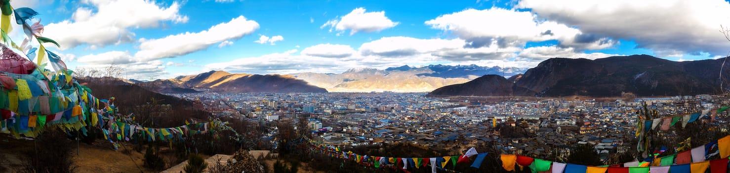 Shangri-la old town in Yunnan, China