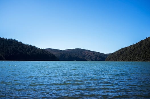 Landscape of Pudacuo National Park, Shangri-la, China