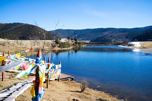 Landscape of Pudacuo National Park, Shangri-la, China