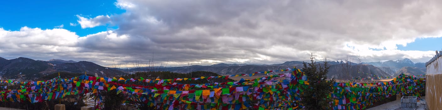 Shangri-la old town in Yunnan, China