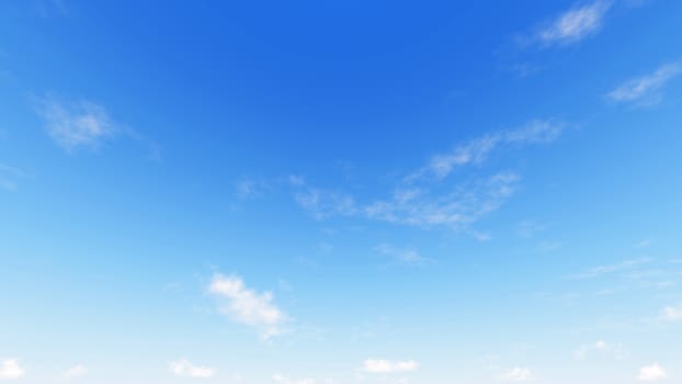 Cloudy blue sky abstract background, blue sky background with tiny clouds, 3d illustration