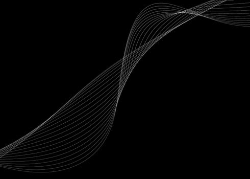 abstract background with curve lines, abstract line dark background