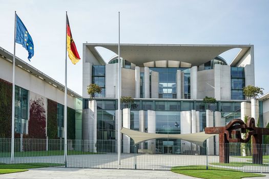 The Federal Chancellery Building Offical Residence of the German Chancellor Angela Merkel in Berlin