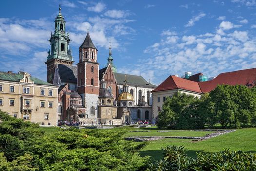 Wawel Cathedral in Krakow Poland