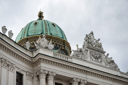 Hofburg at Heldenplatz in Vienna