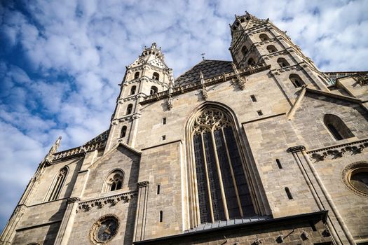 Vew of St Stephans Cathedral in Vienna