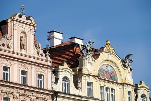 Ministry of Local Development Art Nouveau Building in Prague