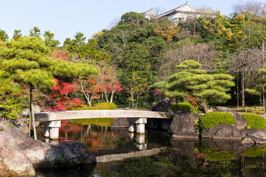 Kokoen Garden at autumn