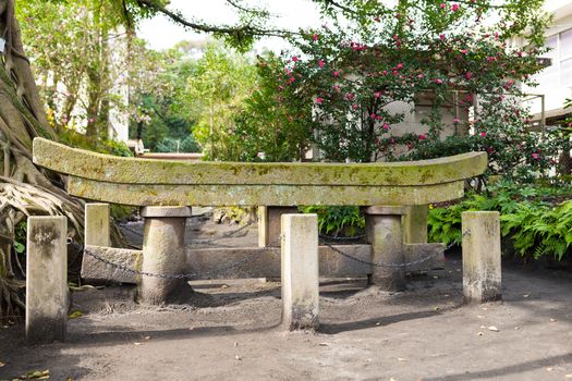 Kurojin buried torii at park