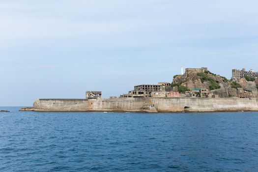 Gunkanjima island in Nagasaki