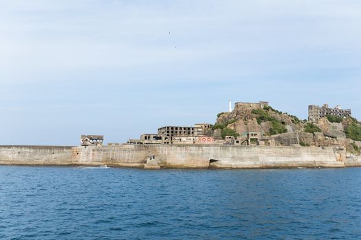 Hashima Island in Nagasaki city