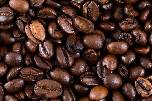 Roasted brown Coffee bean