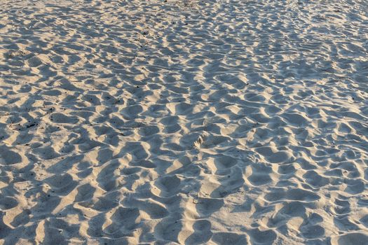 Sand on the beach - background.
