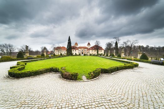 Part of Ksiaz Castle - Poland