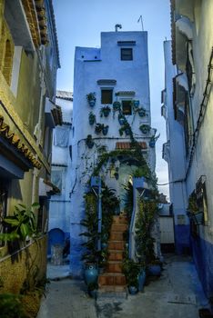 Chefchaouen, the blue city in the Morocco is a popular travel destination