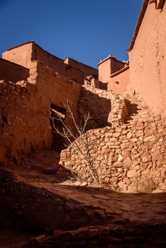 Kasbah Ait Ben Haddou, Morocco, Africa. UNESCO World Heritage Site.