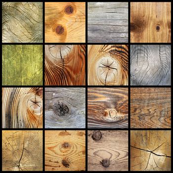 collection of wooden planks, group of textures for your design