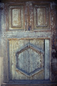 old wooden door, textural image for your design