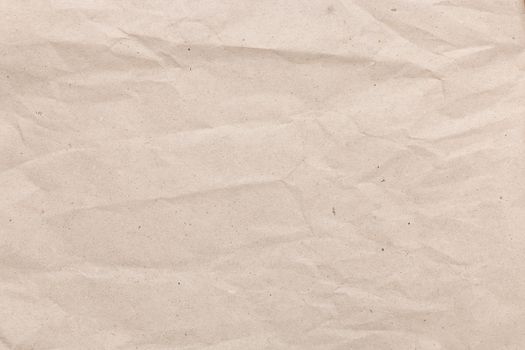 Brown wrinkle recycle paper background. Eco paper background