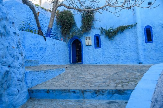 Chefchaouen, the blue city in the Morocco is a popular travel destination