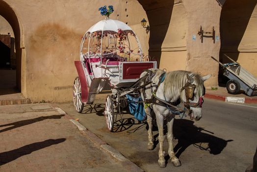 Meknes - one of the four Imperial cities of Morocco, located in northern central Morocco