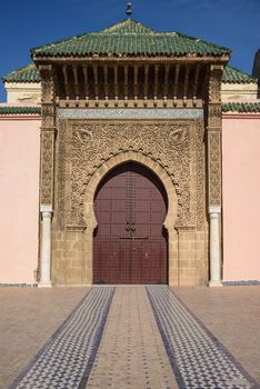 Meknes - one of the four Imperial cities of Morocco, located in northern central Morocco