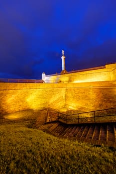 Belgrade fortress and Kalemegdan park, Belgrade Serbia
