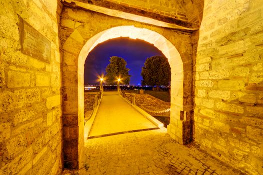 Medieval gate at Belgrade fortress, Belgrade, Serbia