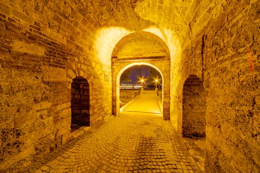 Medieval gate at Belgrade fortress, Belgrade, Serbia