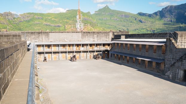 Ancient fortress located in Port Louis, Mauritius