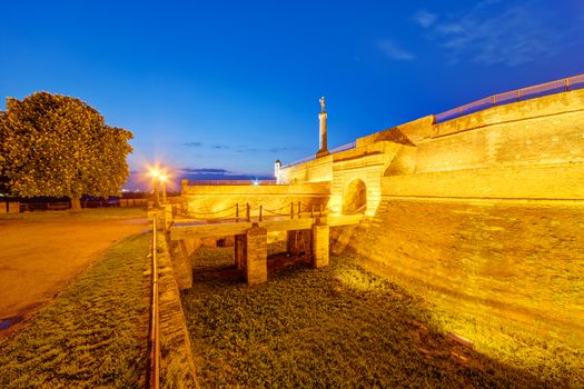 Belgrade fortress and Kalemegdan park, Belgrade Serbia
