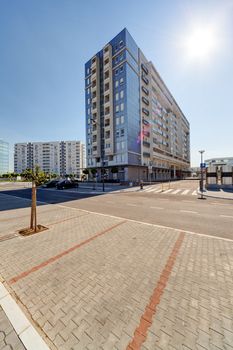 New complex of residential buildings