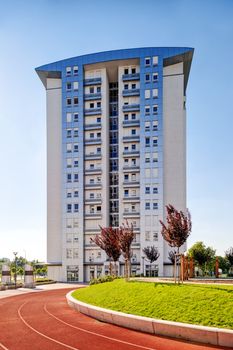 New complex of residential buildings