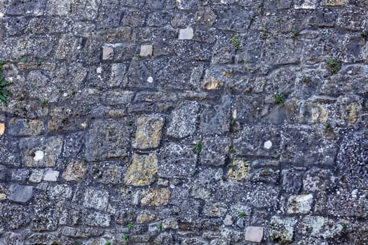 Old brick wall at Belgrade fortress, Belgrade Serbia