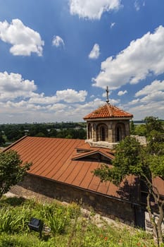 Belgrade fortress and saint Petka chapel in day time, capital of Serbia