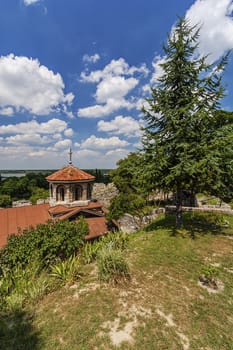 Belgrade fortress and saint Petka chapel in day time, capital of Serbia