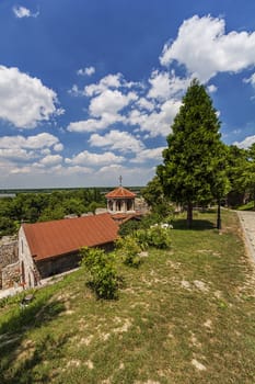 Belgrade fortress and saint Petka chapel in day time, capital of Serbia