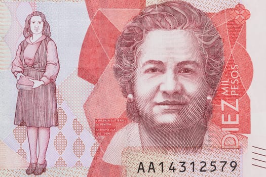 Anthropologist Virginia Gutierrez on the ten thousand Colombian pesos bill
