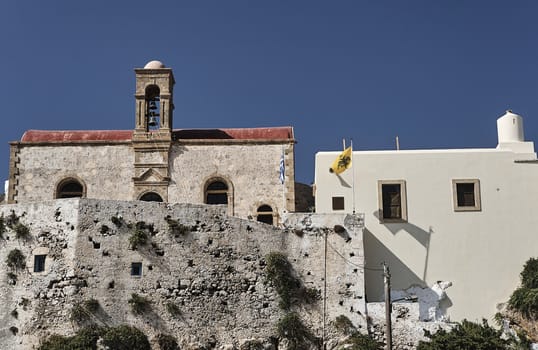 Orthodox monastery on the island of Crete