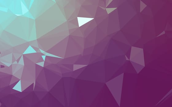 Abstract low poly background, geometry triangle, mosaic pastel color background