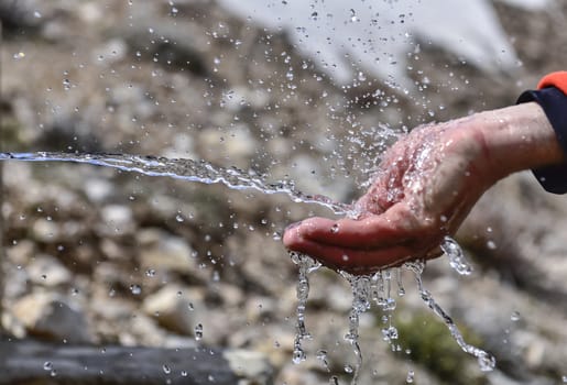 clean drinking water in nature