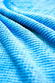 Abstract blue background made from bath mat