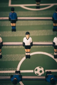 Figures of foosball table