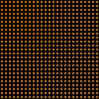Halloween polka dot background. Orange and black dark endless seamless texture. Thanksgivings day cute pattern