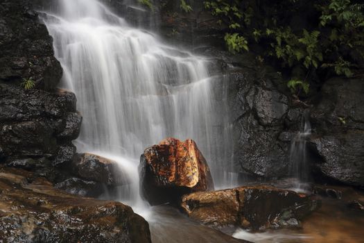 Edith Falls, Valley of the Waters Creek, Blue Mountains National Park, New South Wales (NSW), Australia