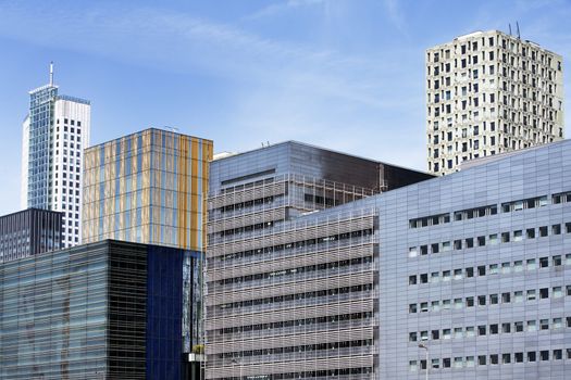 Offices, apartments and university in the south part of Rotterdam