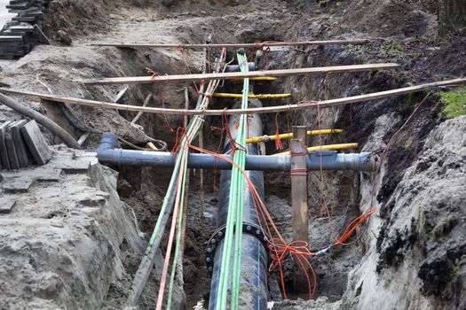 Underground pipes and cables in the Netherlands