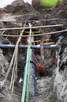 Underground pipes and cables in the Netherlands