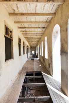 Old abandoned quarantine building was an observation device for healthy sailors built in 1885. Sailors from ships with infectious disease on board had to stay here until it was determined that they were not infected. It is situated on the corner of the Caracas bay on Curacao