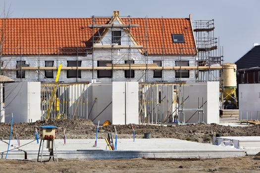 Construction site in the Netherlands